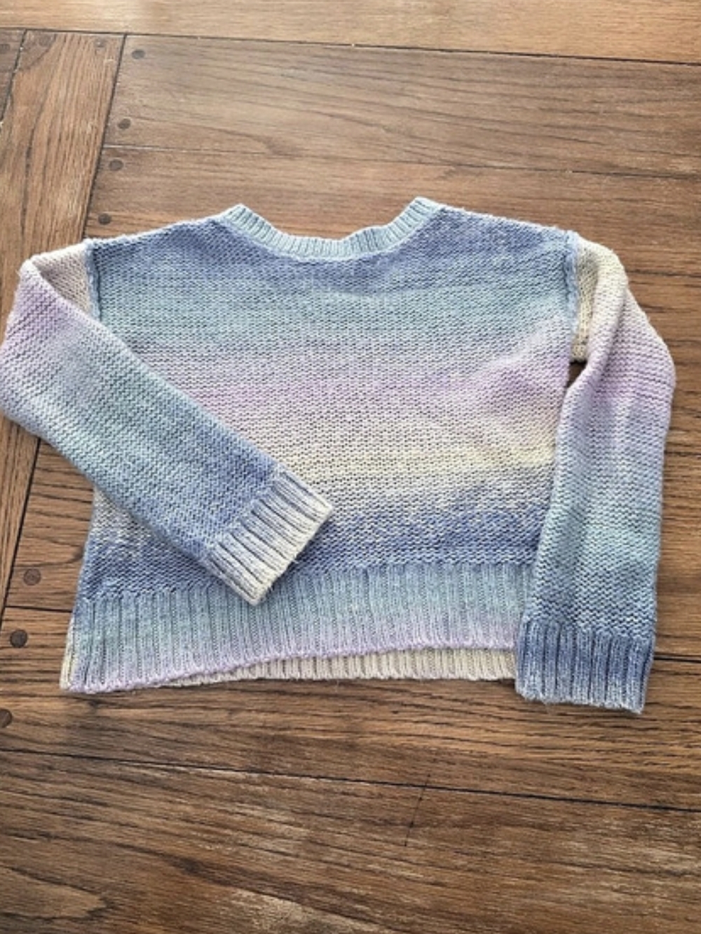 OshKosh B'gosh pastel ombre knit pullover sweater